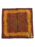 CHANEL Pre-Owned 1990s paisley-print scarf - Red
