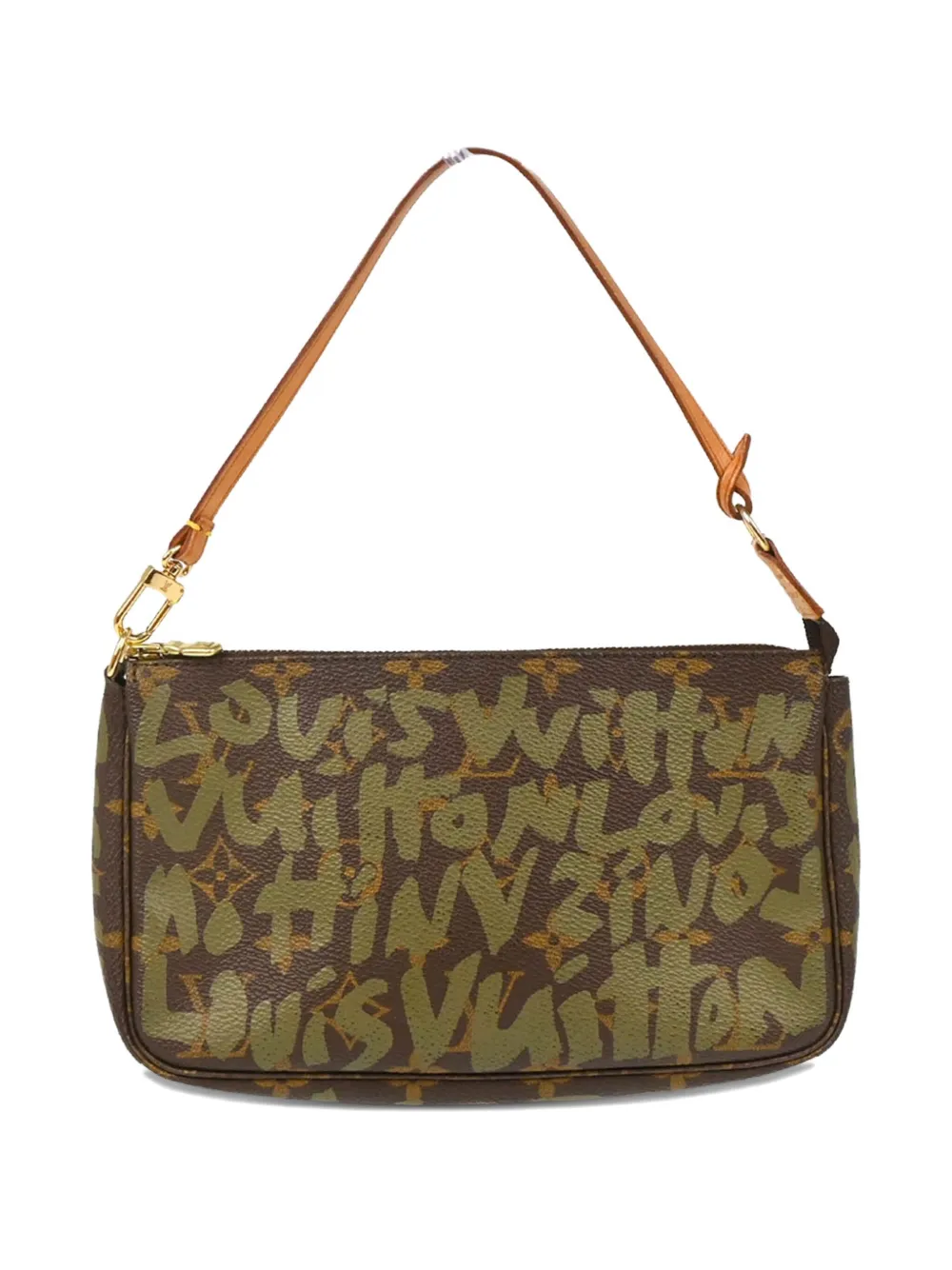 Louis Vuitton Pre-Owned Borsa a mano Graffiti Pochette 2001 - Marrone