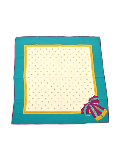 CHANEL Pre-Owned 1990-2000 CC silk scarf