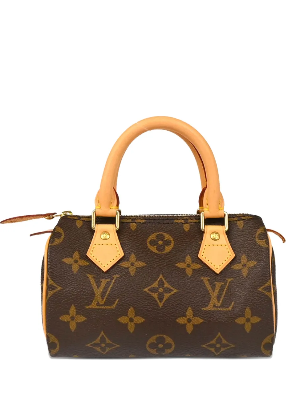 Pre-owned Louis Vuitton 2006 Mini Speedy Handbag In Brown