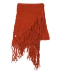 CHANEL Pre-Owned 1990-2000s fringe stole - Red