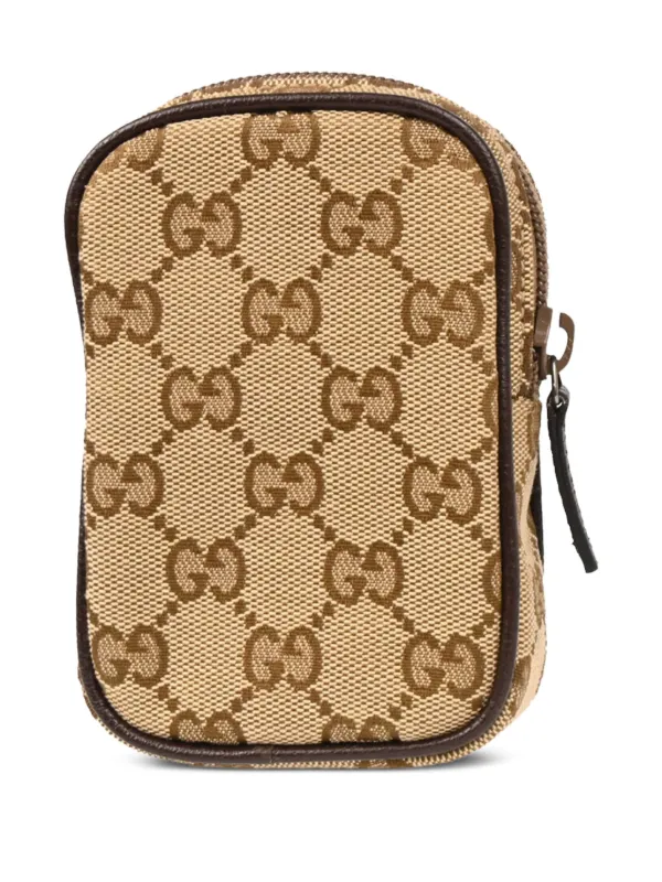 Gucci GGモノグラム　バッグ Gucci Pre-Owned 1990s GGモノグラム クラッチバッグ | ニュートラル