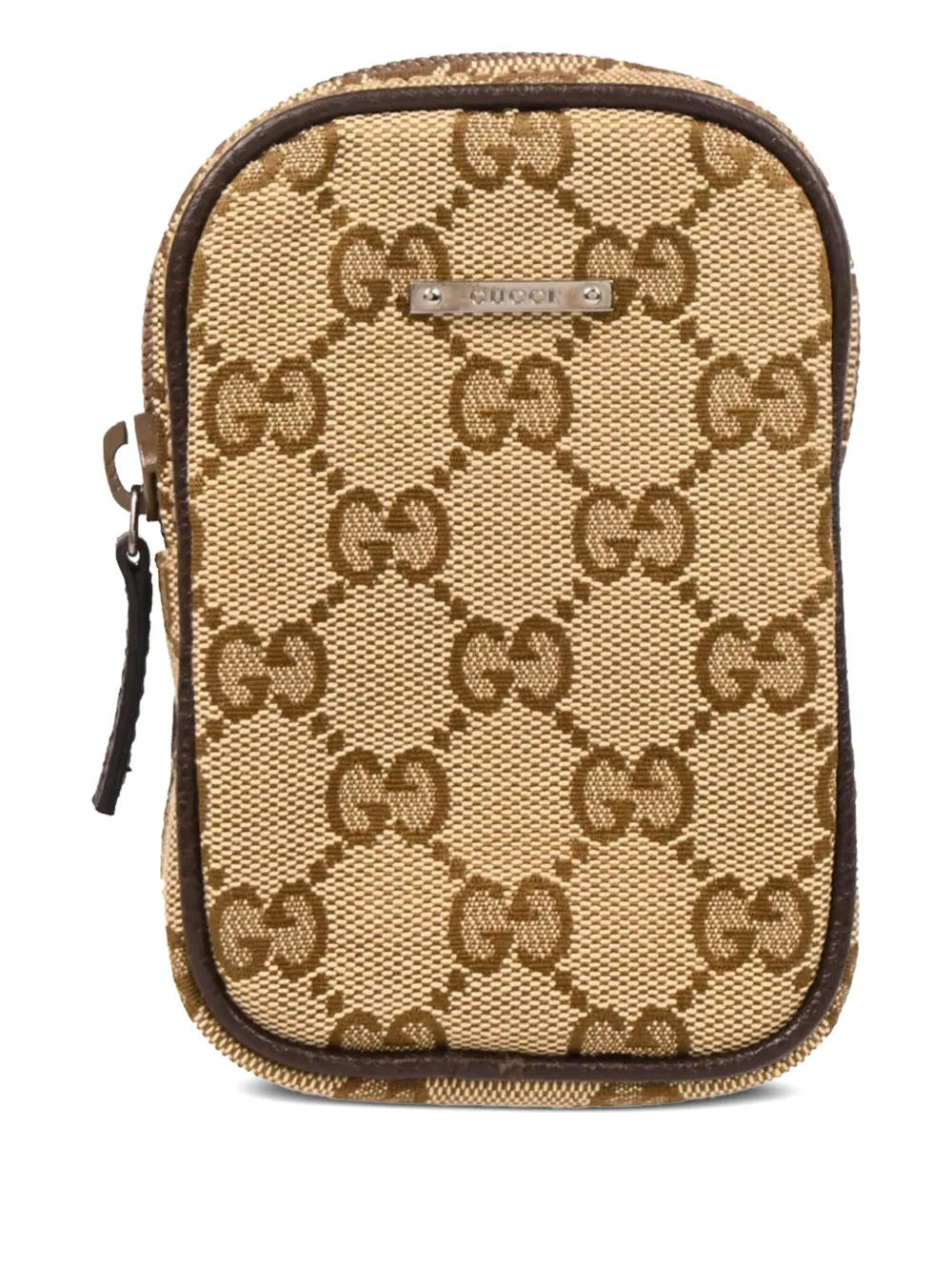 Gucci Pre-Owned 1990s GG monogram pouch | Neutrals | Image 1