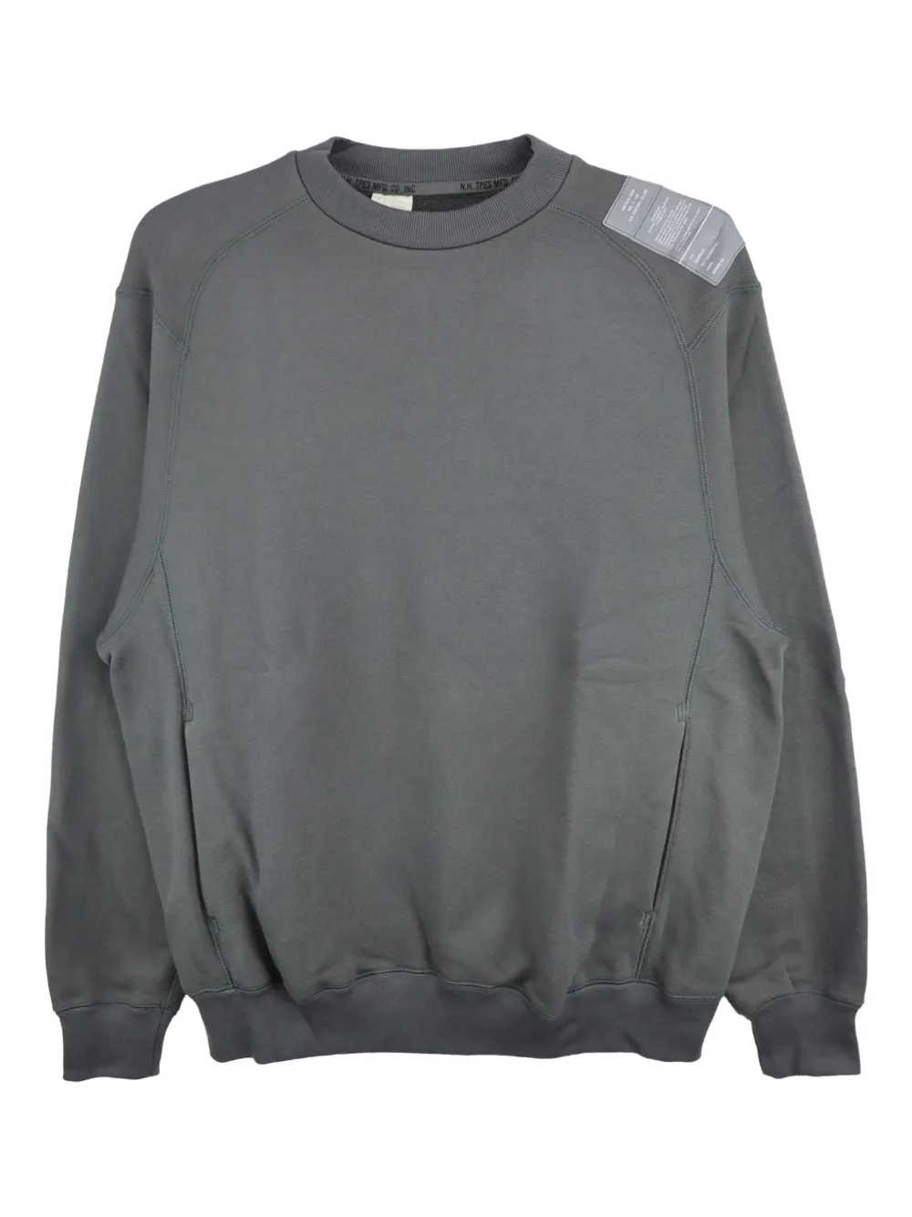 N.HOOLYWOOD crew-neck long-sleeve sweater | Grey | Image 1