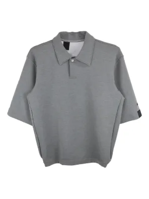 Sacai ハーフジップ ポロシャツ | グリーン | FARFETCH JP