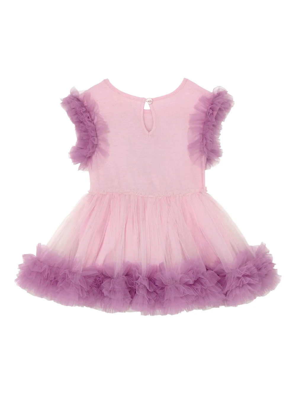 Tutu Du Monde Pretty Papillon sequin-butterfly ruffled tulle party dress - Roze