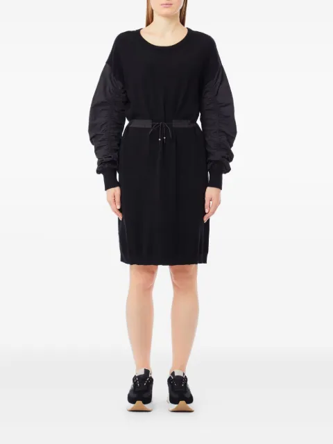 LIU JO drawstring-cuffed sleeve mini dress