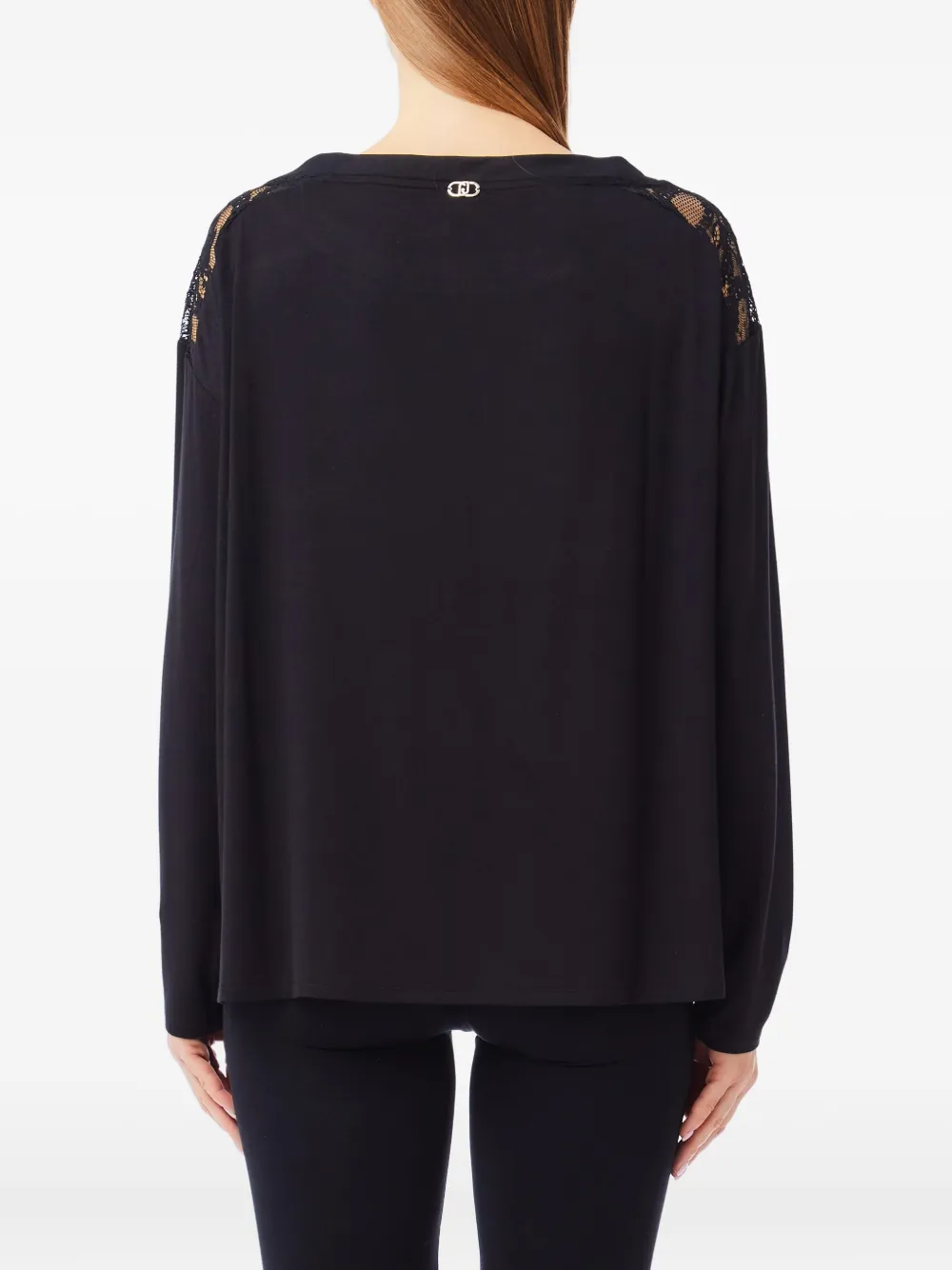 LIU JO Better T-shirt met lange mouwen - Zwart
