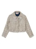 Tutu Du Monde Texas Hold'Em tweed jacket - Neutrals