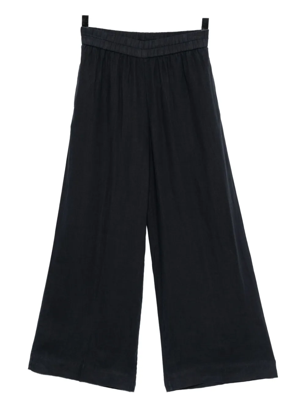 James Perse Linen Trousers In Black