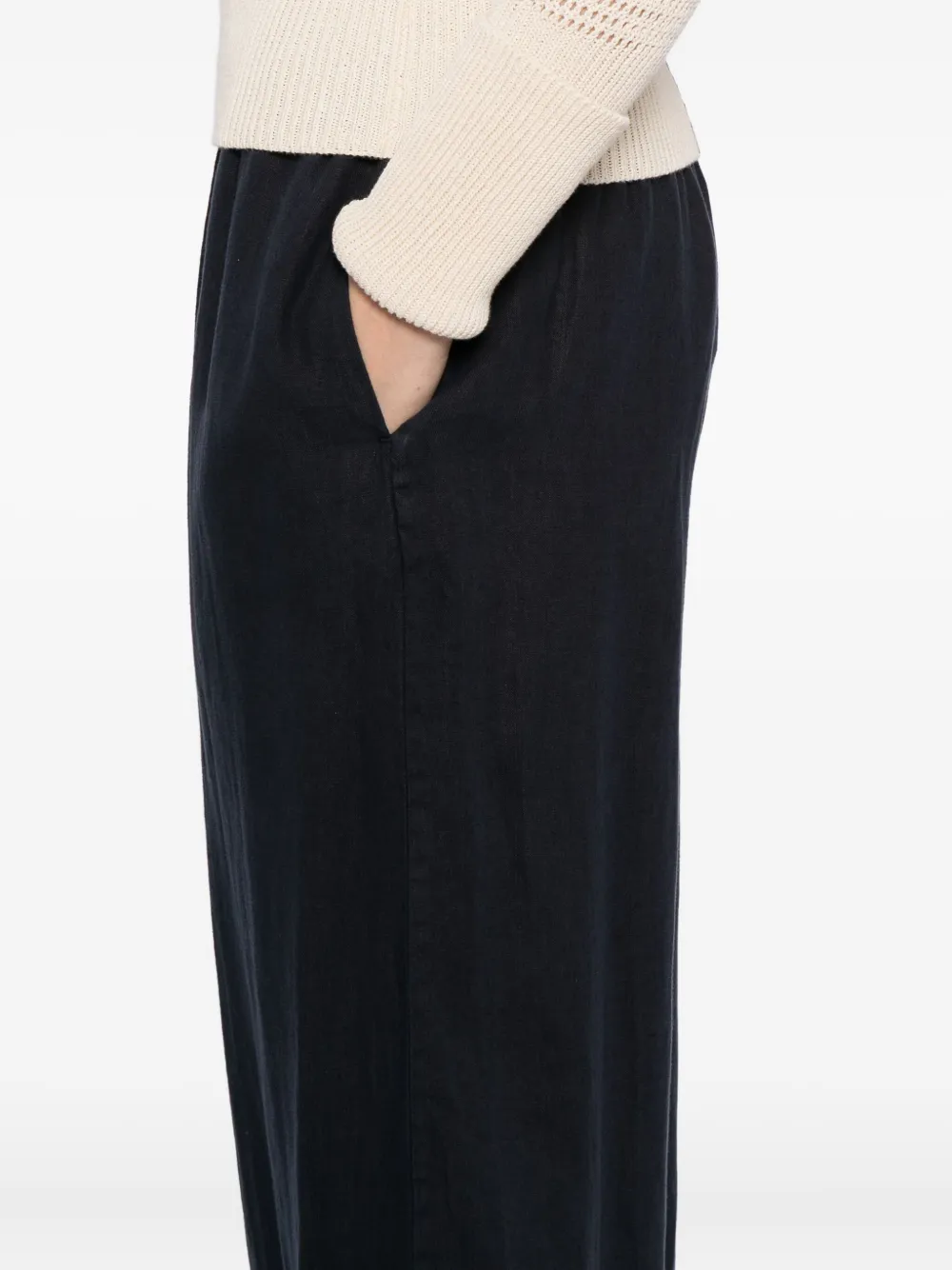 James Perse Linnen broek Blauw