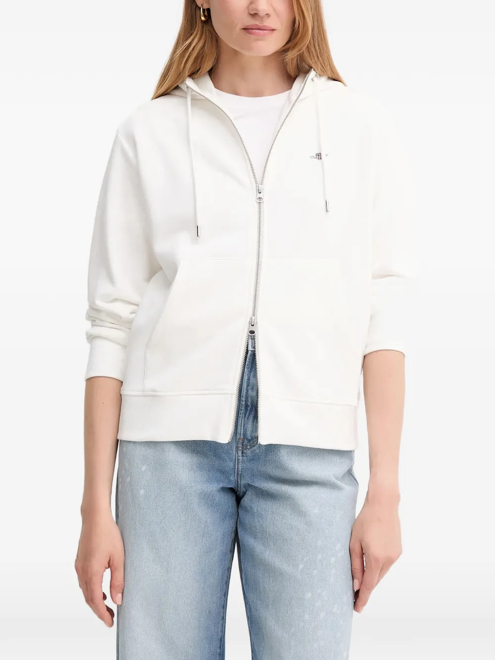 Gant Shield zip-up hoodie | neutro | Image 1