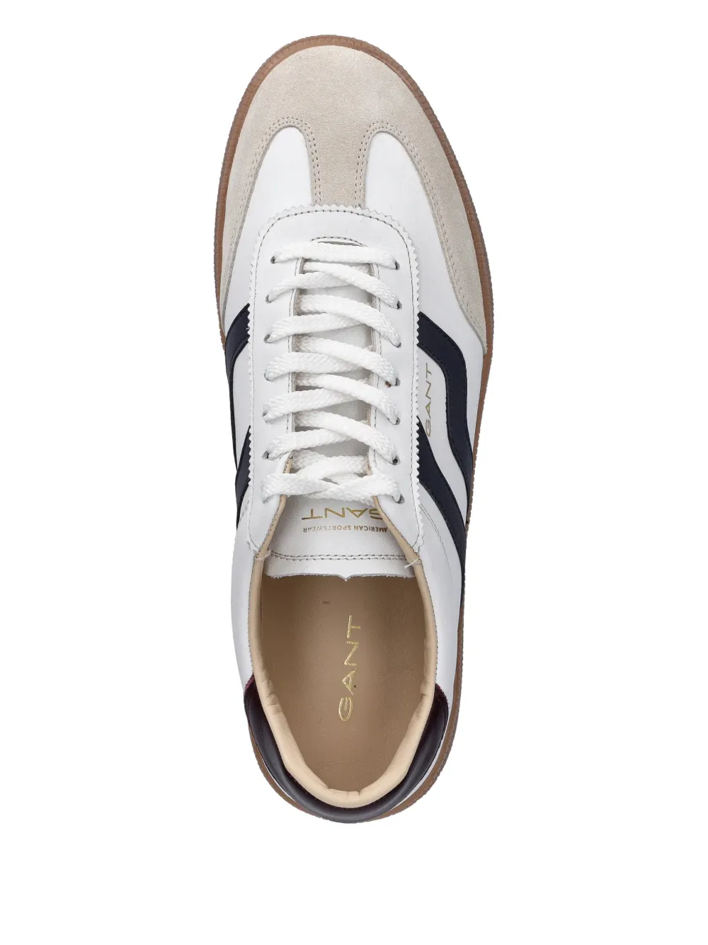 Gant Cuzima leren sneakers Wit