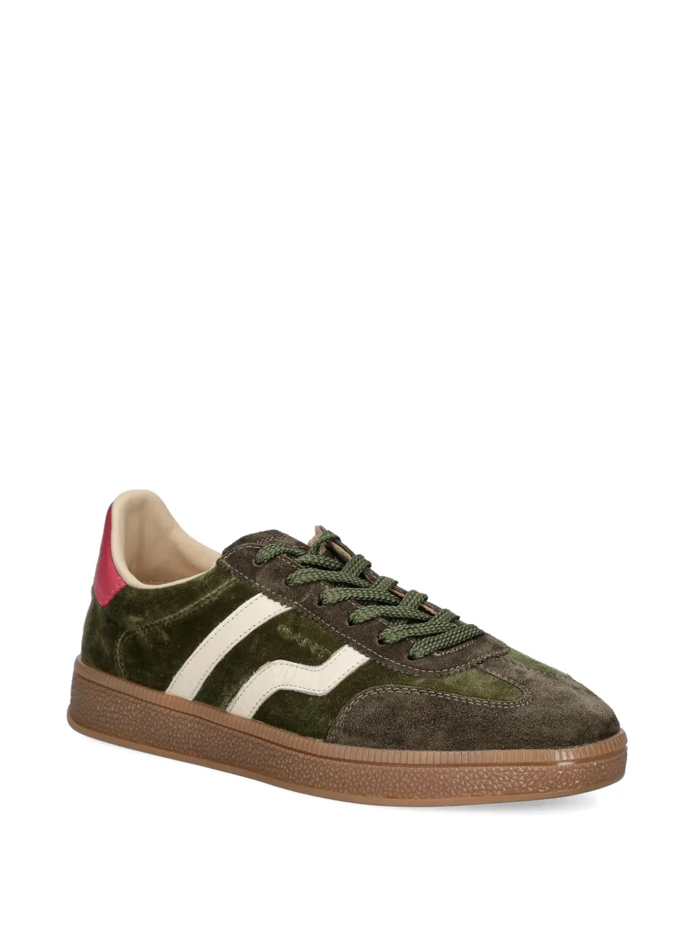 Gant Cuzima suede sneakers Groen