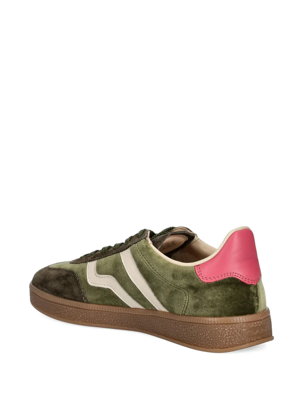 Gant Cuzima suede sneakers Groen