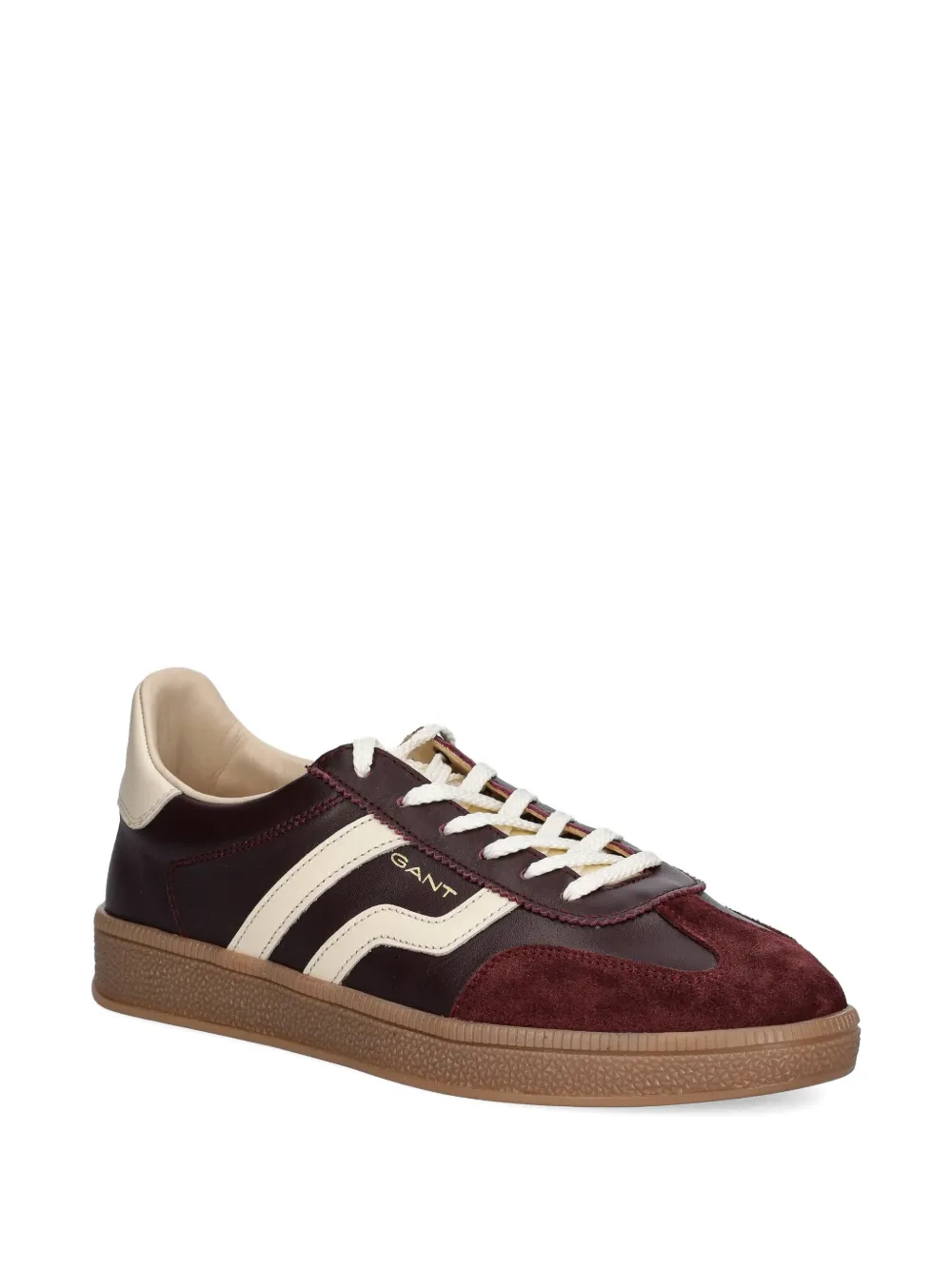 Gant Cuzmo leather sneakers - Bruin