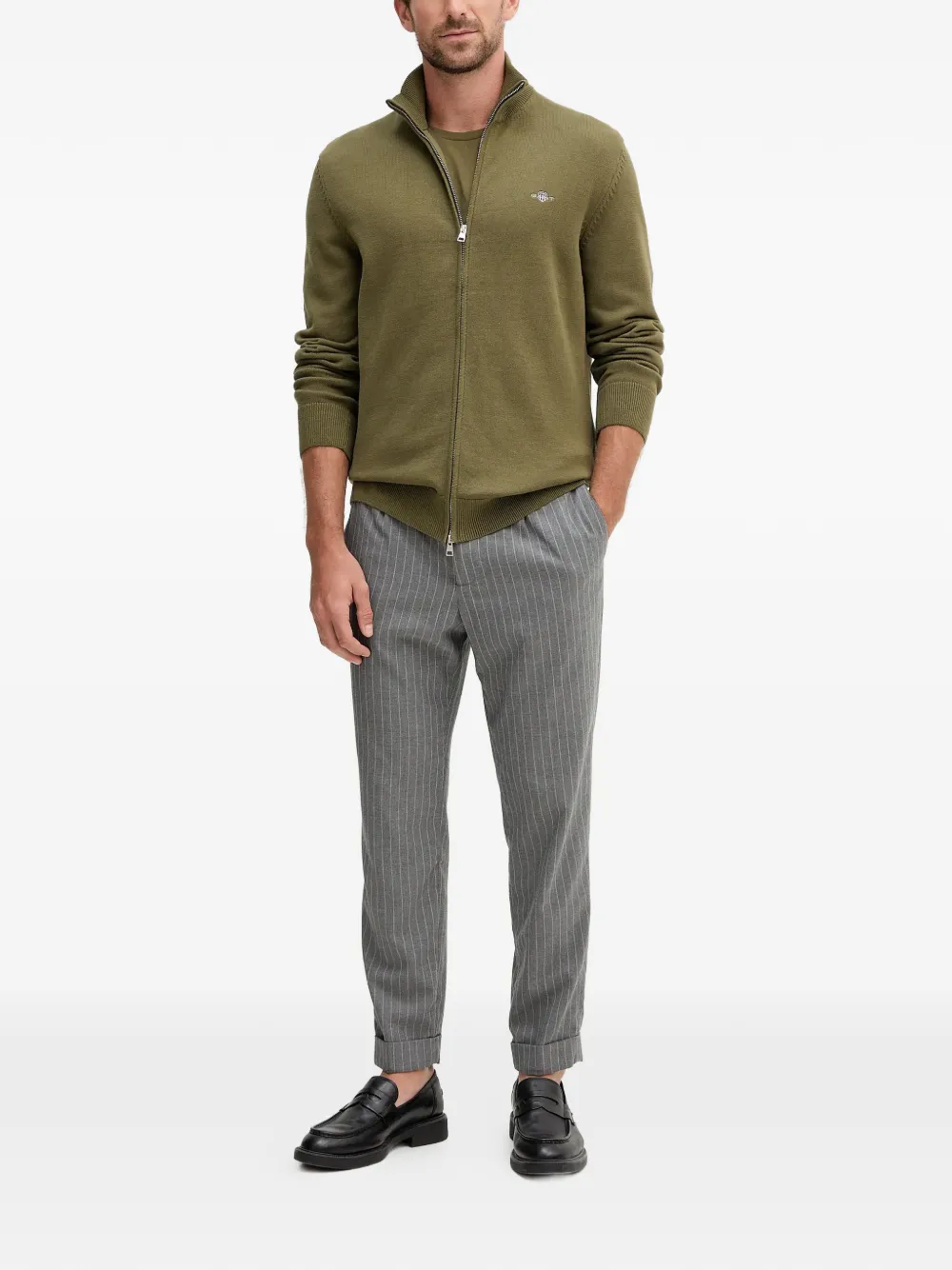 Gant cárdigan de algodón con cierre | Cárdigans | Image 2