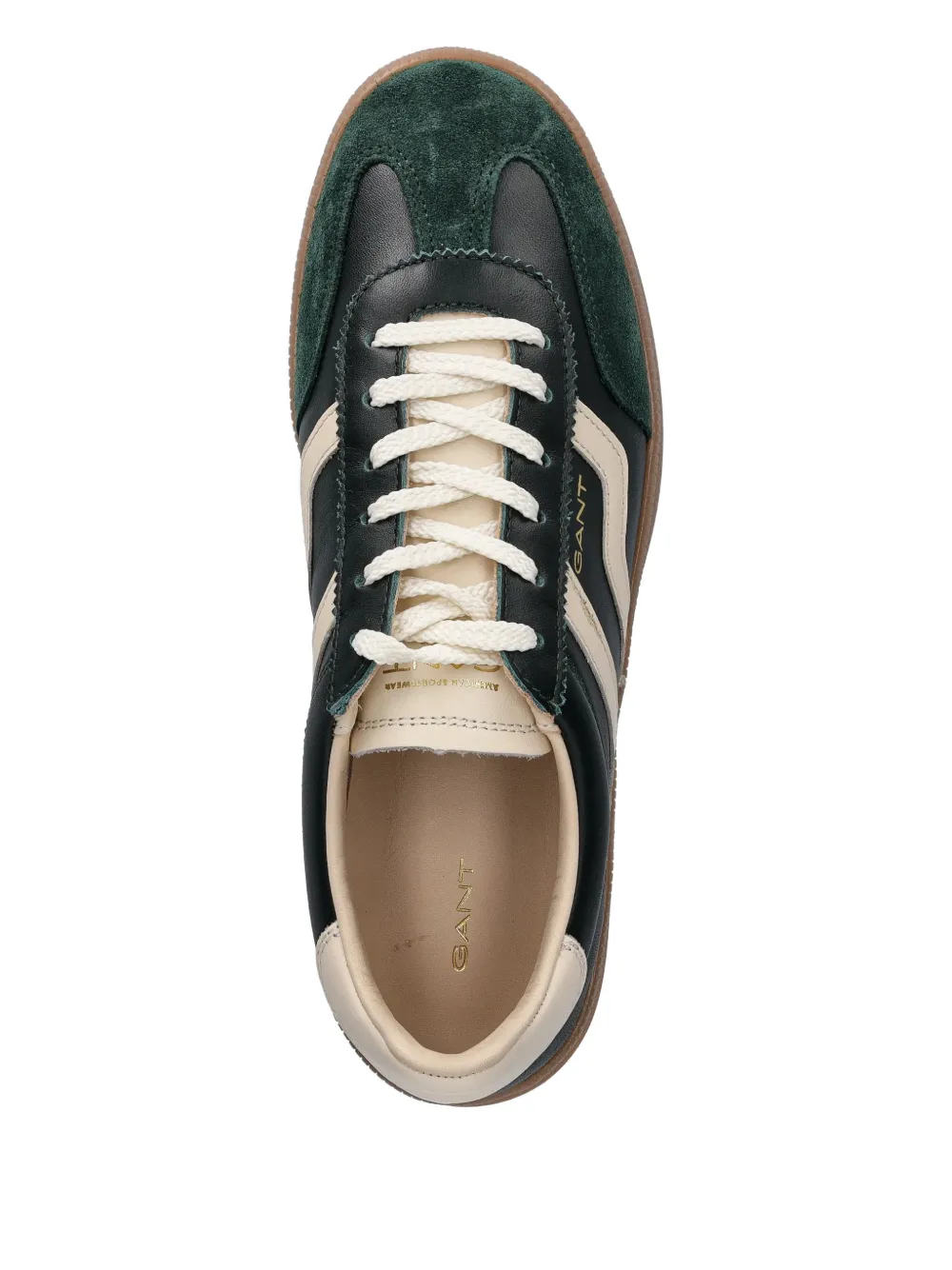 Gant Cuzima leather sneakers Groen