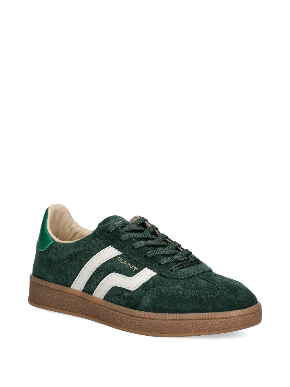Gant Cuzima suede sneakers Groen