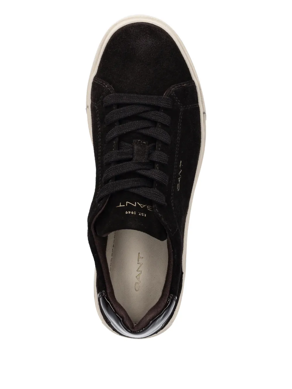 Gant Julice suede sneakers Bruin