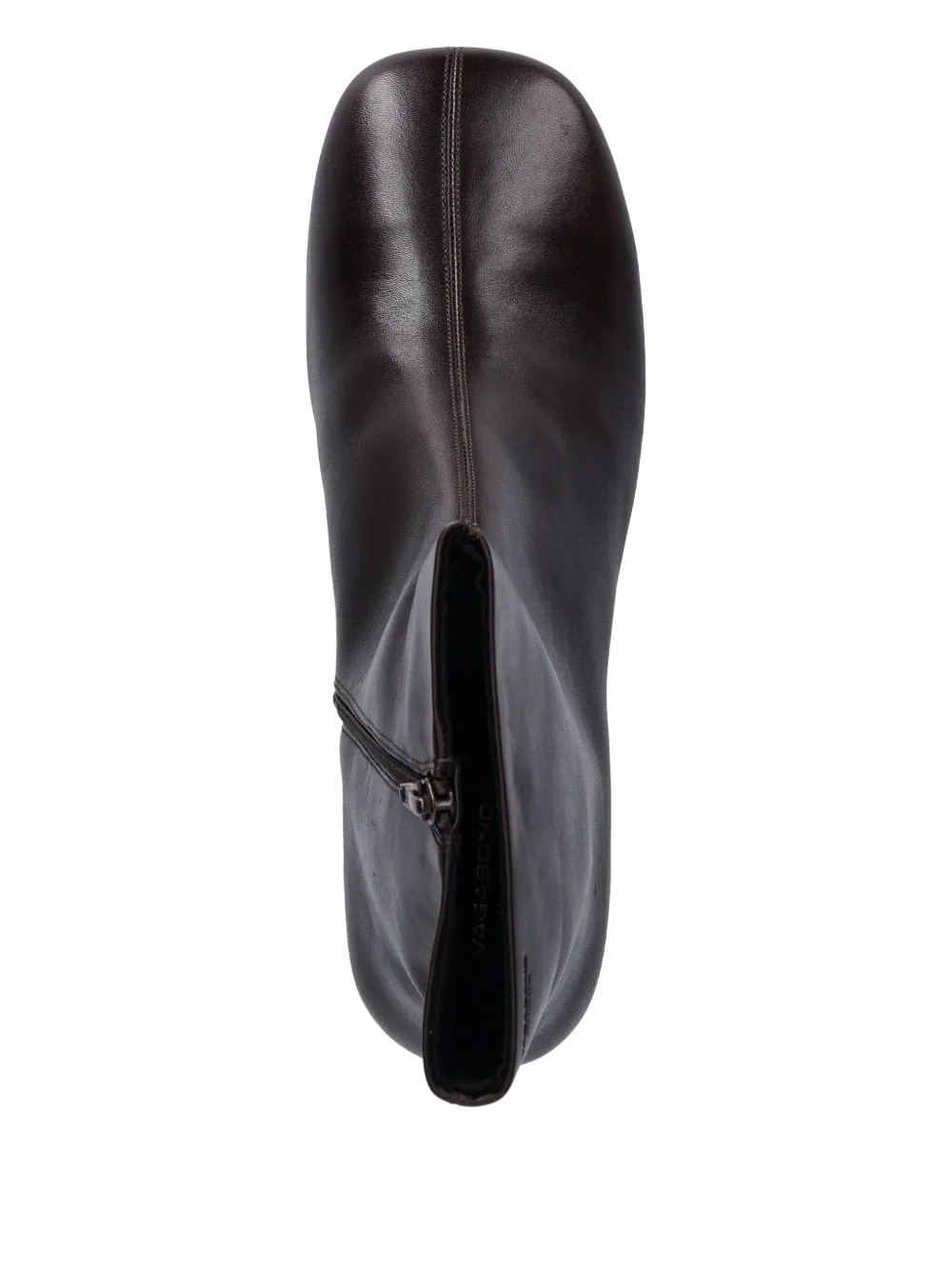 VAGABOND 50 mm Livia enkellaarzen met blokhak Bruin