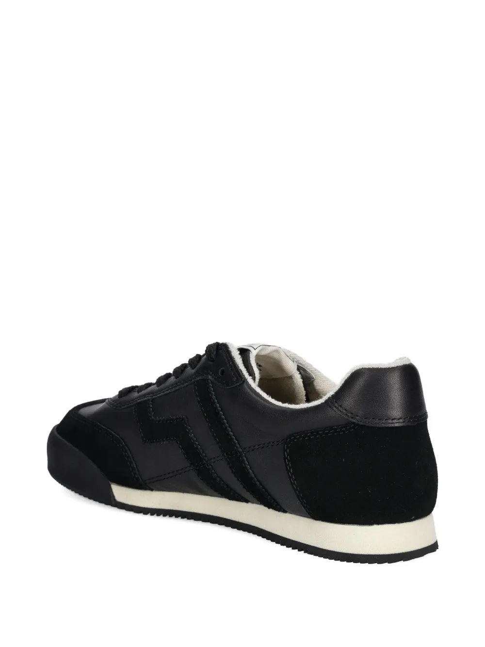 Gant Beylana leather sneakers Zwart