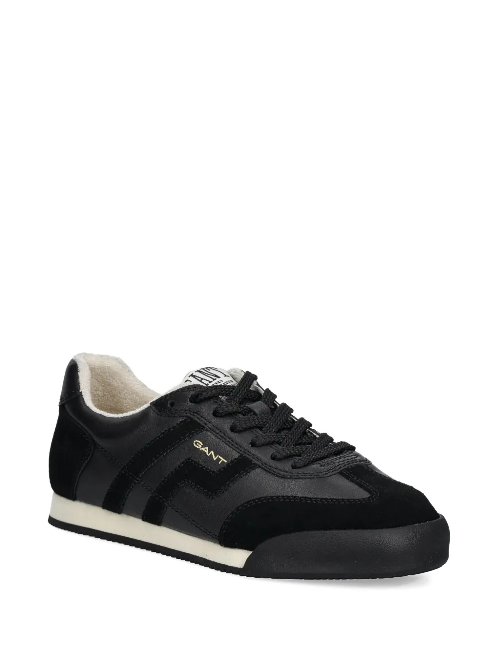 Gant Beylana leather sneakers Zwart