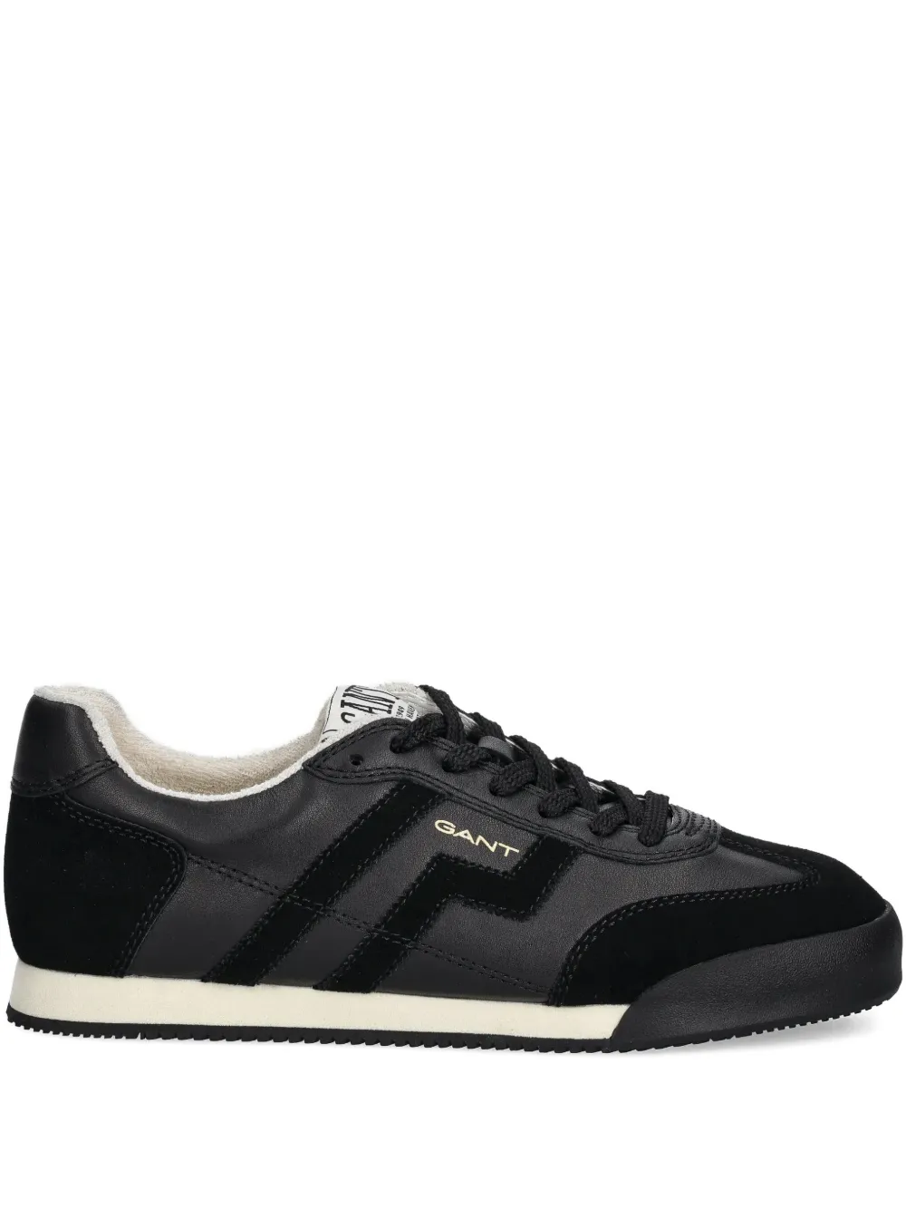 Gant Beylana leather sneakers Zwart