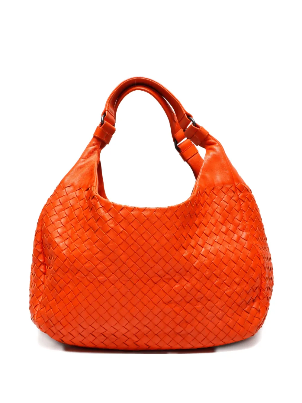 Pre-owned Bottega Veneta 2012-2024s Intrecciato Leather Bag In Orange