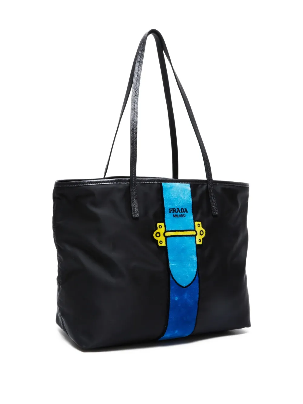Prada Pre-Owned 2000-2015 logo-print tote bag | Pre-Owned | Image 2