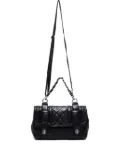 CHANEL Pre-Owned 2005-2006 quilted flap shoulder bag - Black