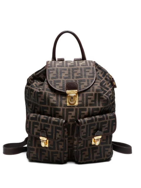 Fendi Pre-Owned 1990-2000s zucca-pattern backpack