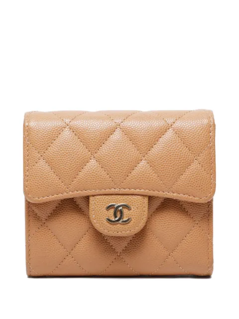 CHANEL Pre-Owned 2010s quilted leather wallet