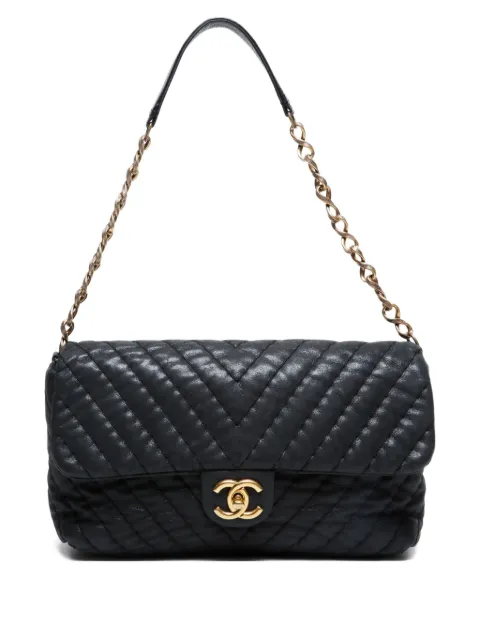 CHANEL Pre-Owned 2010-2011 chain leather shoulder bag