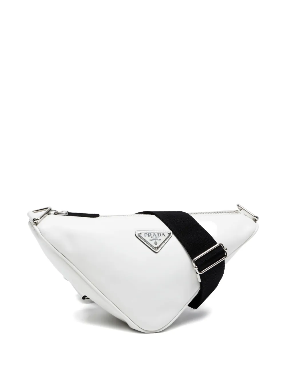 2010-2014s Triangle-Logo Shoulder Bag
