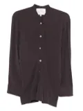 Studio Nicholson button-fastening shirt - Grey