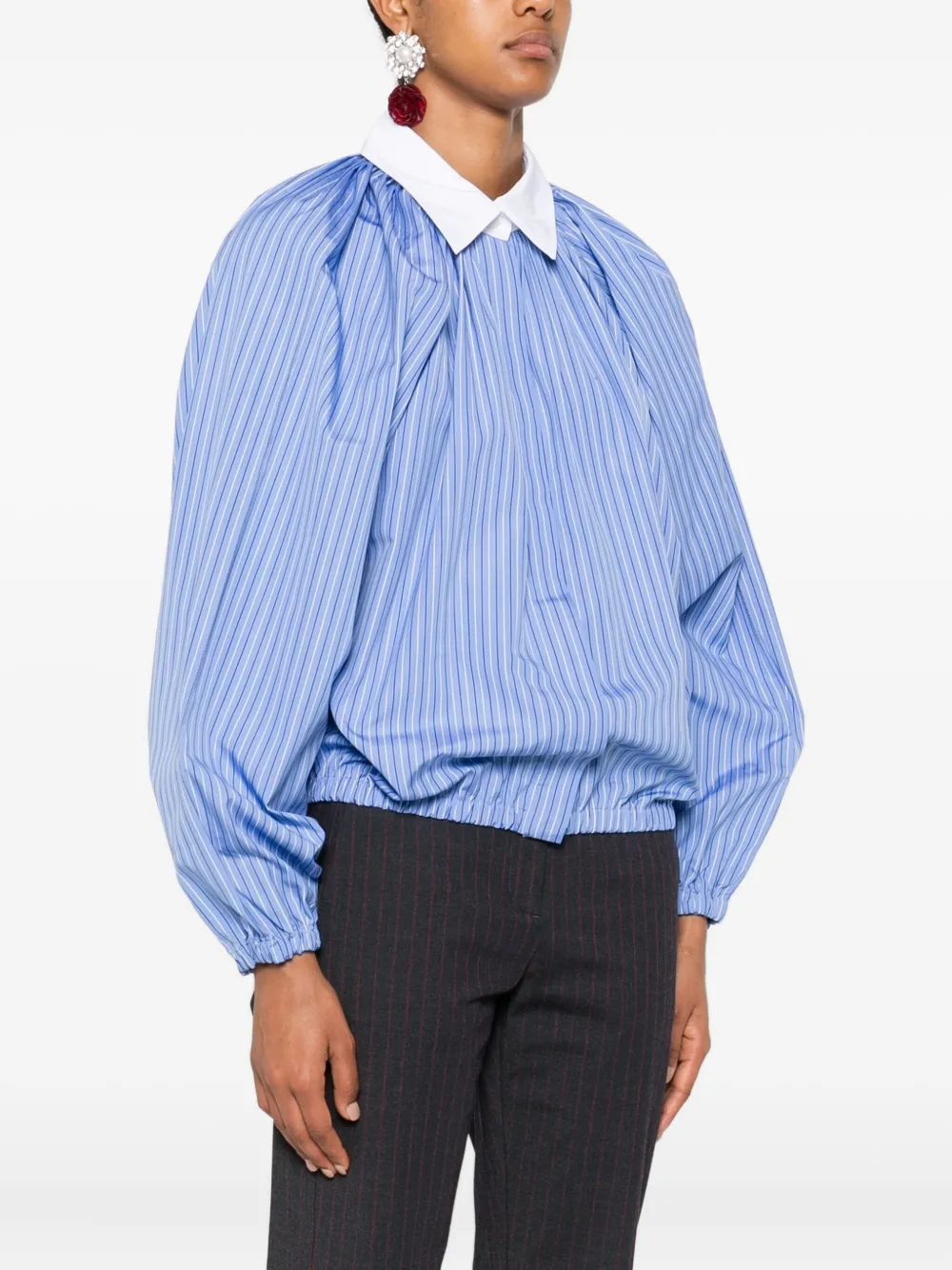 Patou Gestreepte blouse Blauw