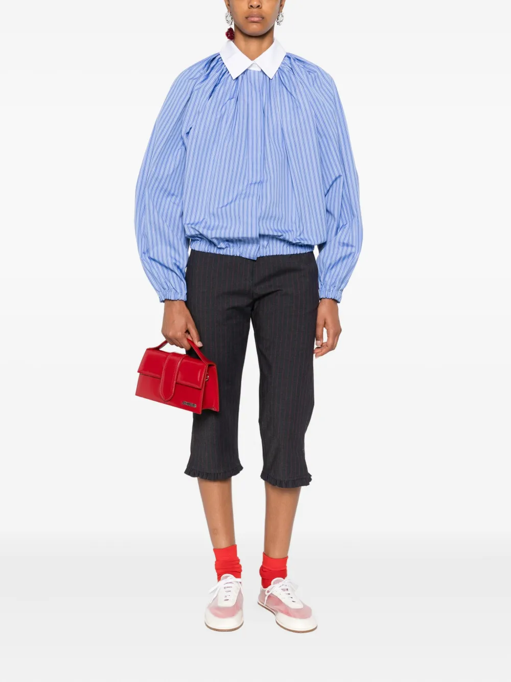 Patou Gestreepte blouse - Blauw