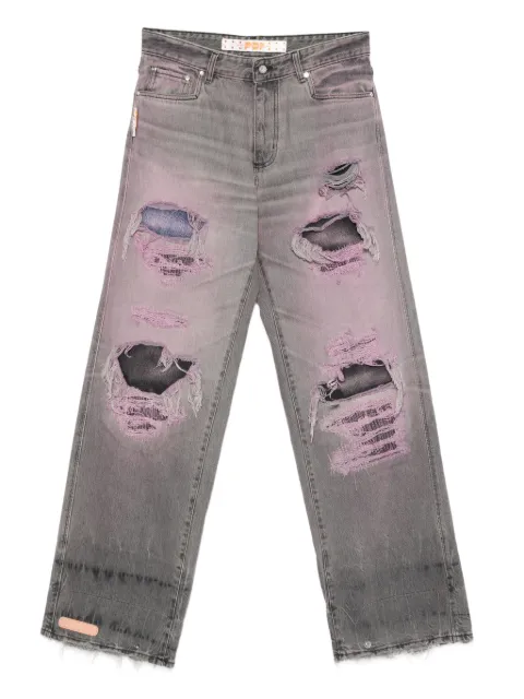 PDF distressed frayed jeans