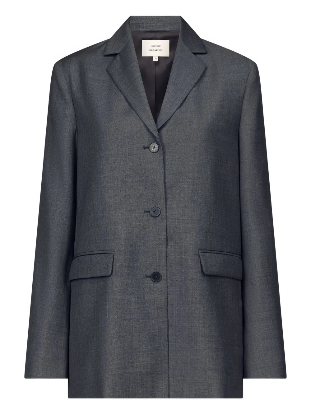 Loulou De Saison Marcia Blazer In Gray