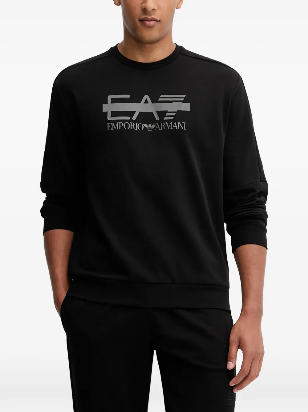 Ea7 Emporio Armani crew-neck sweatshirt - Nero