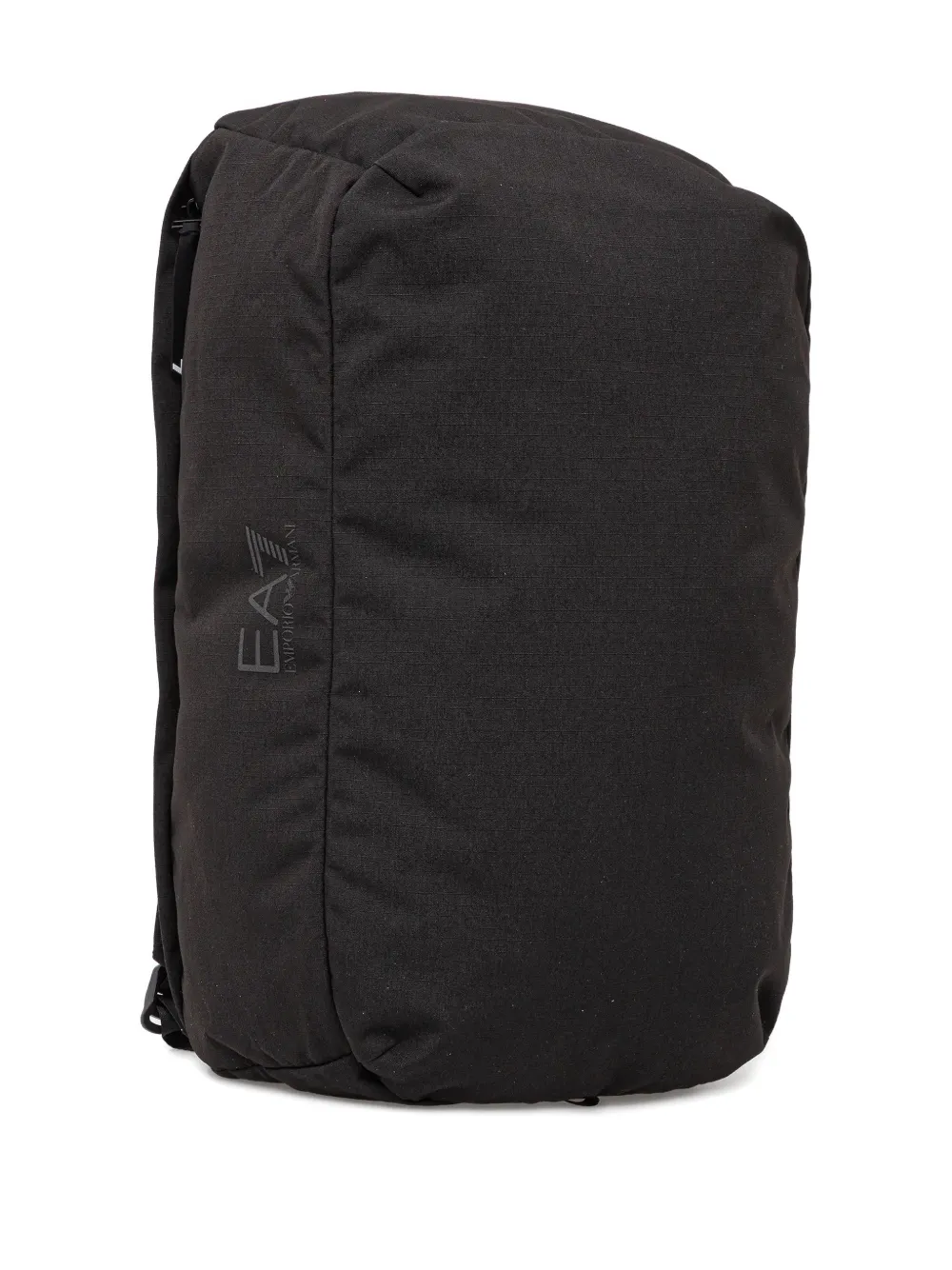 Ea7 Logo-detail Backpack In Black