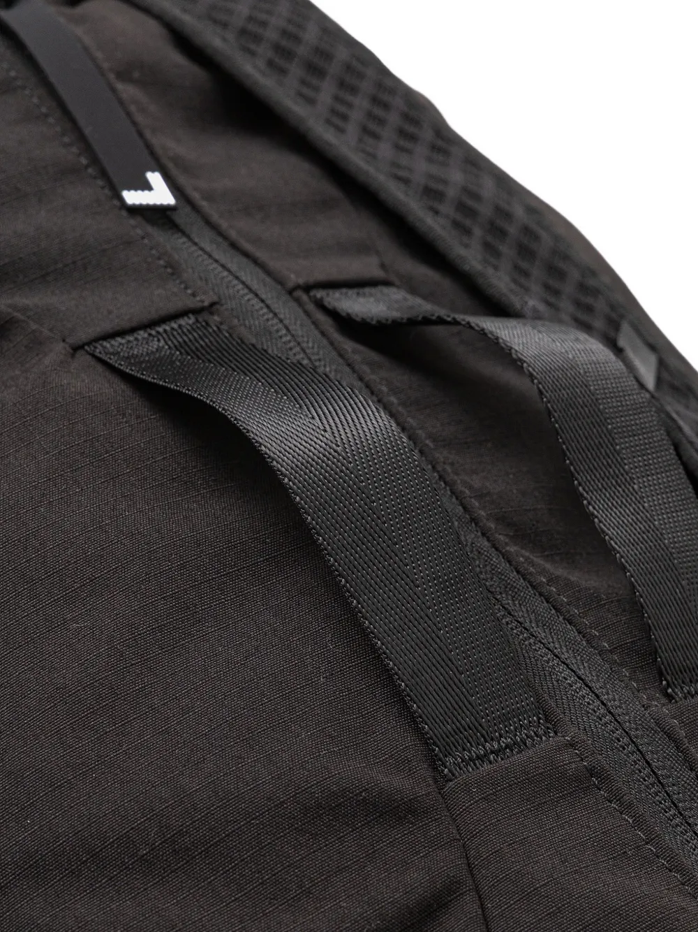 Ea7 Logo-detail Backpack In Black