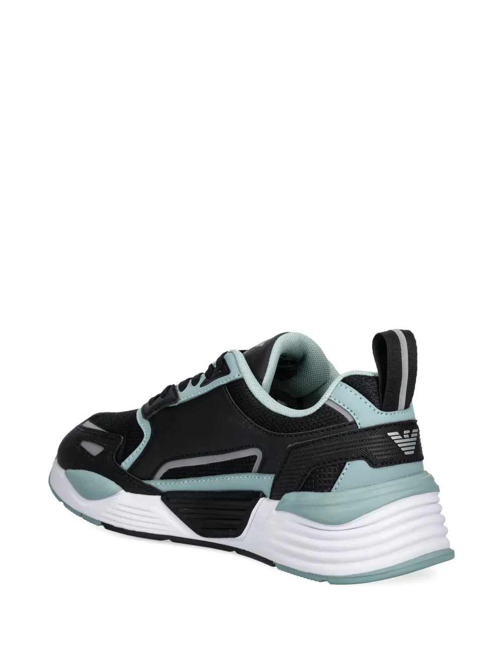 Ea7 Emporio Armani logo-detail sneakers Zwart