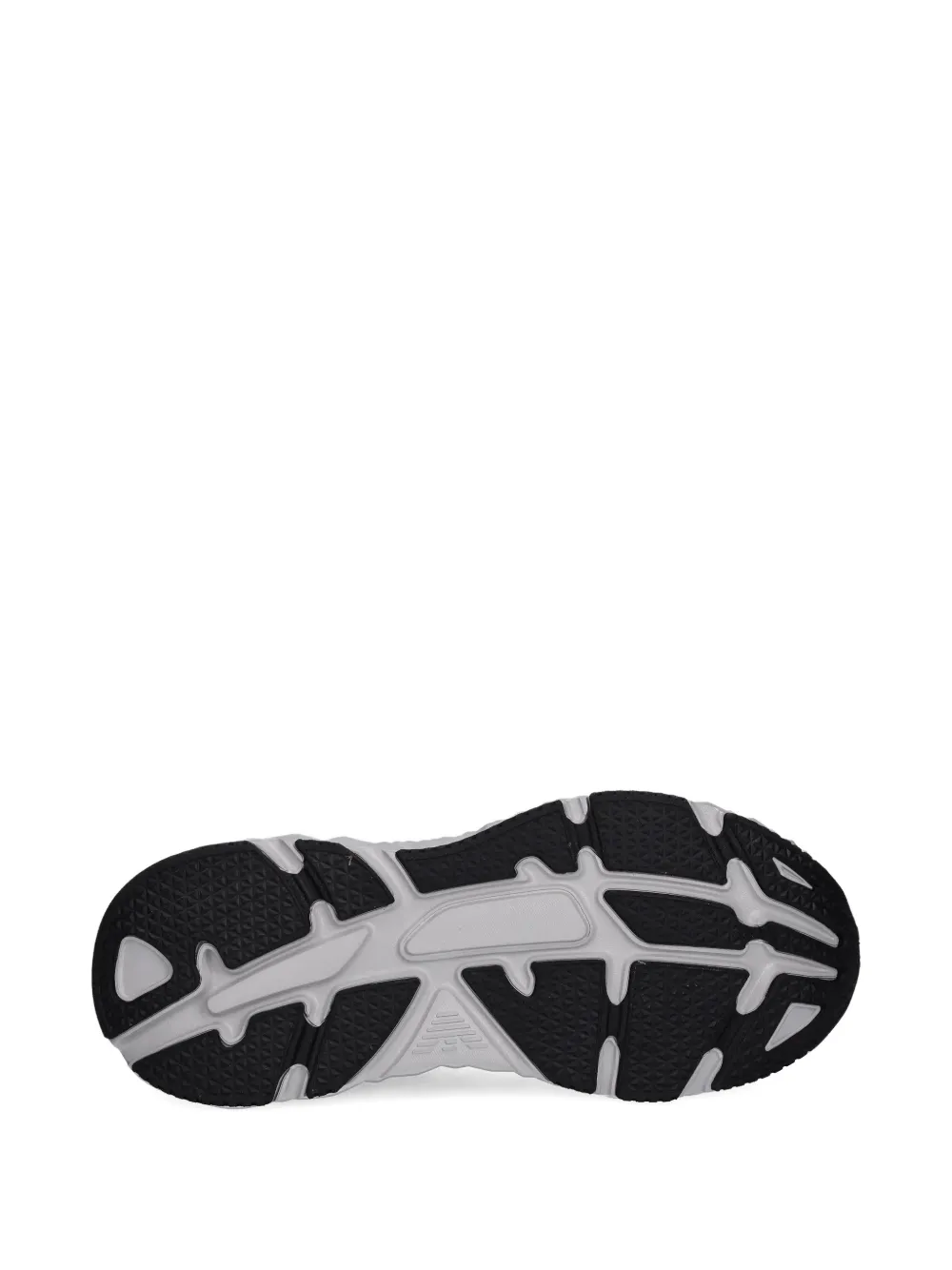 Ea7 Emporio Armani Sneakers met bewerkte zool Zilver