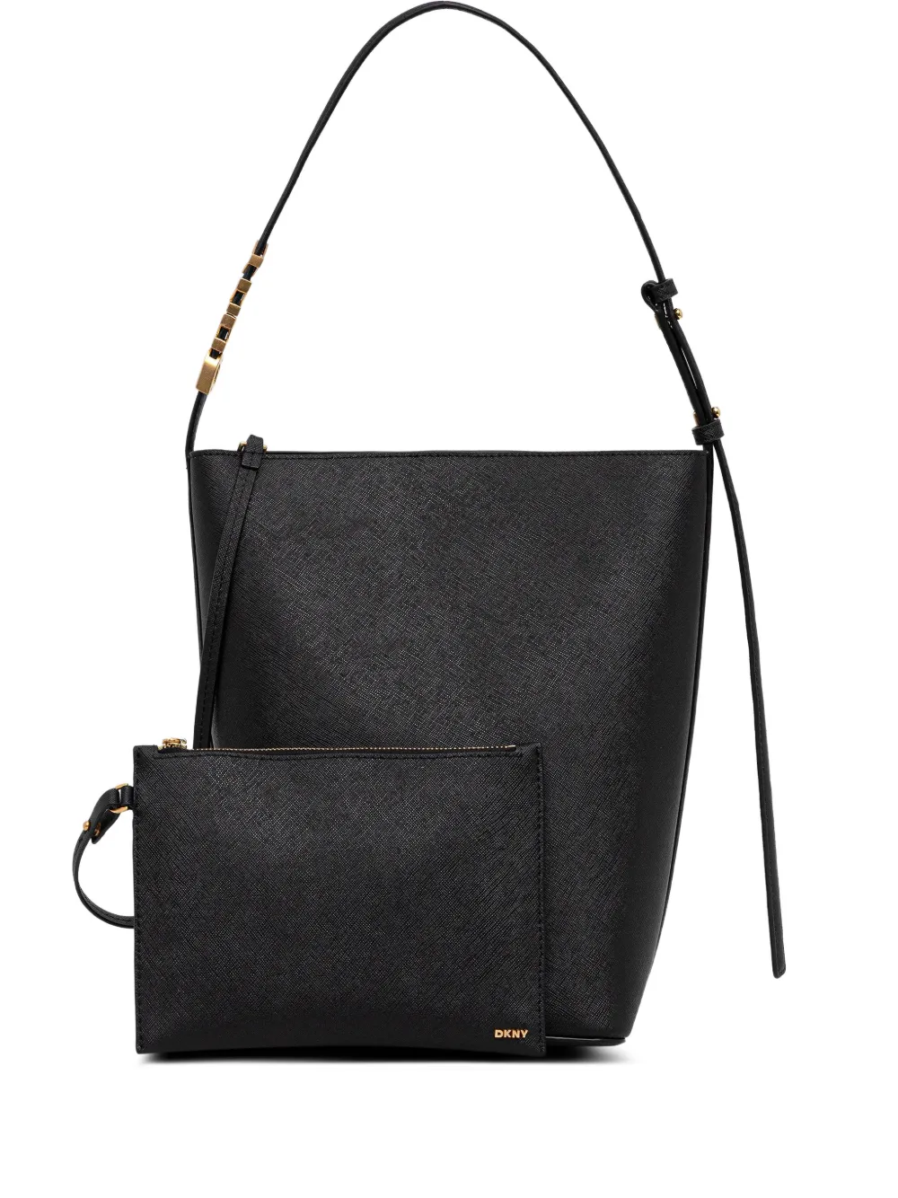 DKNY detachable-pouch tote bag - Nero