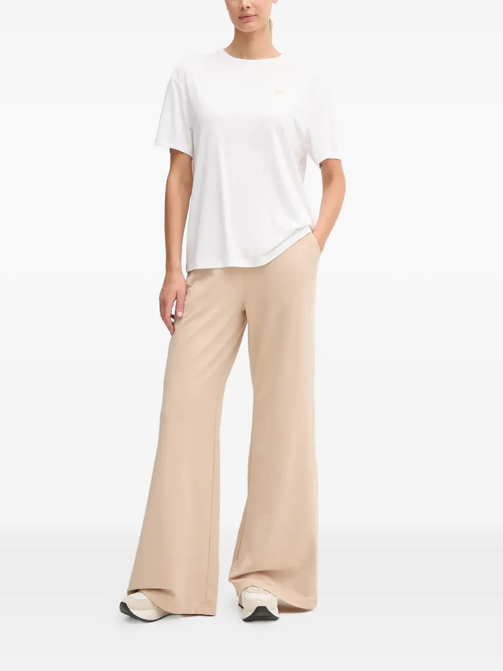 Ea7 Emporio Armani side-pockets trousers - Beige