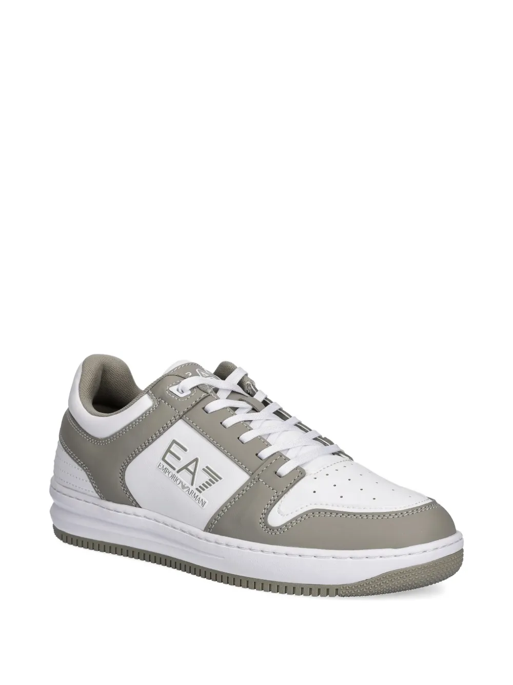 Ea7 Emporio Armani logo-detail sneakers Wit