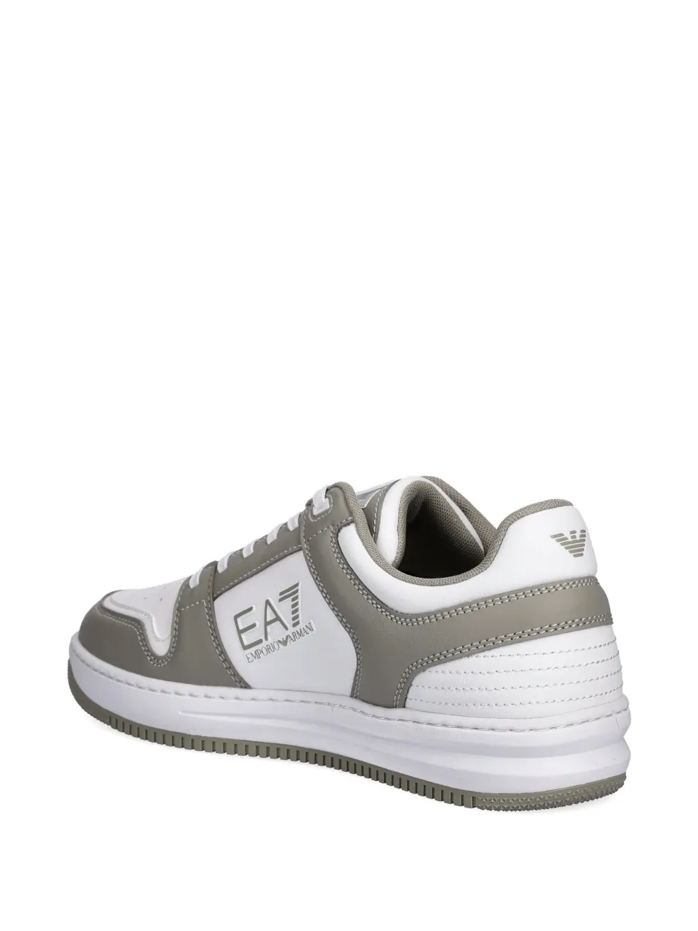 Ea7 Emporio Armani logo-detail sneakers Wit
