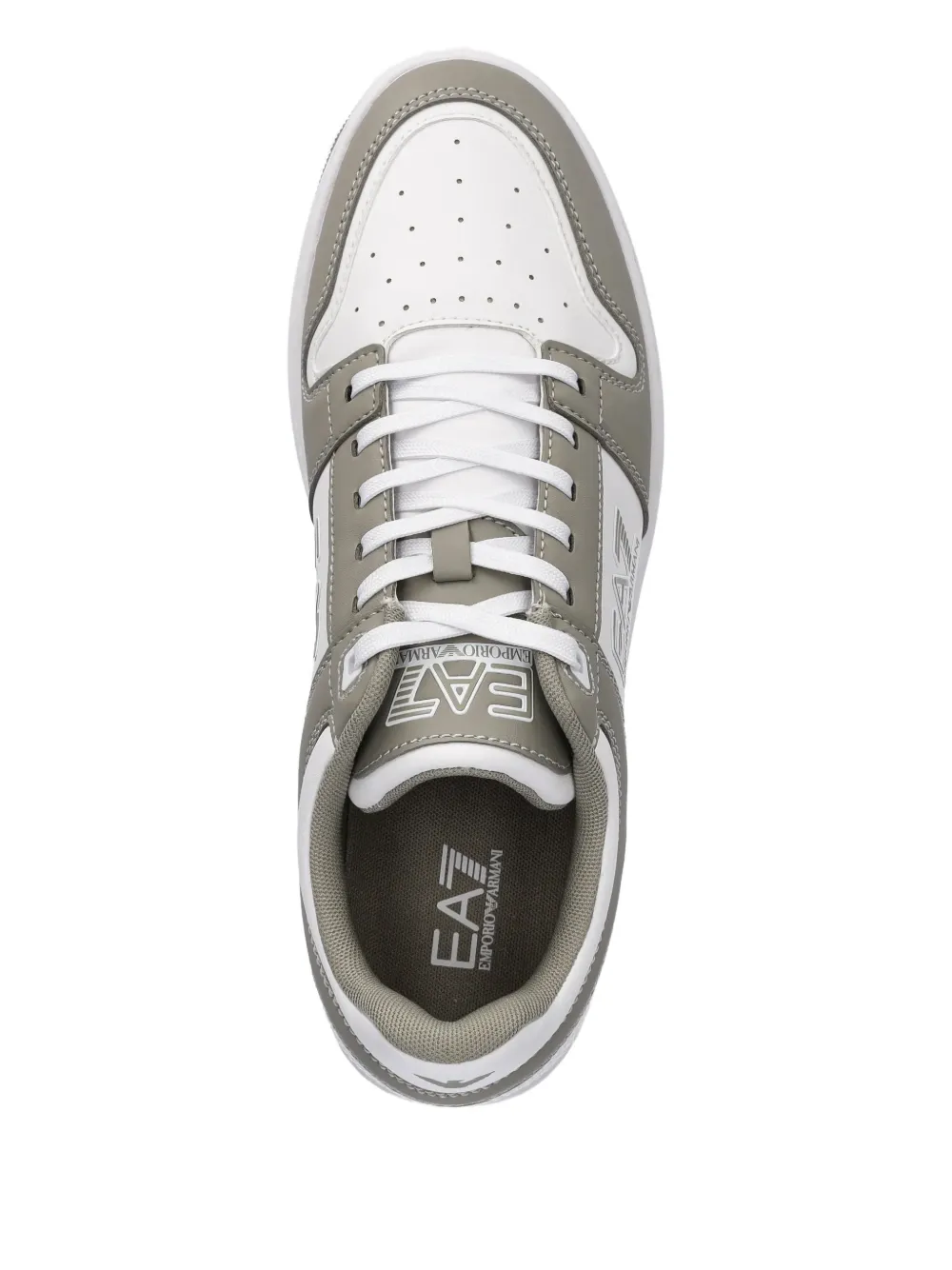 Ea7 Emporio Armani logo-detail sneakers Wit